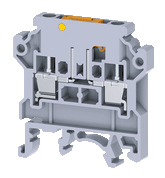DISCONNECT & TEST TERMINAL BLOCKS 4mm sq CKT4U